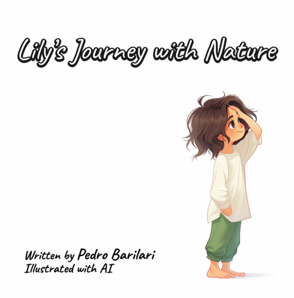 Title page for children's book: Lily's Journey with Nature